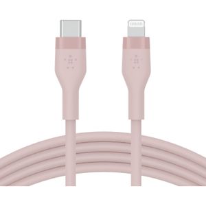 Belkin BOOSTCHARGE Flex USB-C-kabel met Lightning-connector kabel 1 meter