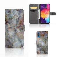 Samsung Galaxy A50 | Bookcase | Marmer Grijs