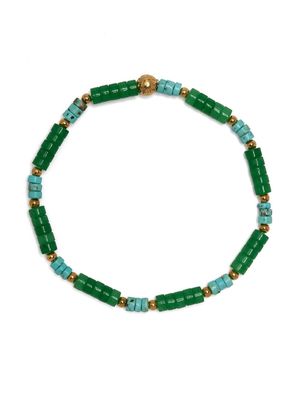 Nialaya Jewelry bracelet à perles - Vert