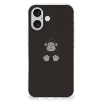 iPhone 16 Telefoonhoesje met Naam Gorilla