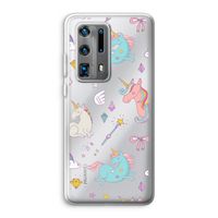 Fantasiewereld: Huawei P40 Pro Plus Transparant Hoesje Fantasiewereld: Huawei P40 Pro Plus Transparant Hoesje