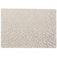 Wicotex luxe tafel placemats Stones - PVC - taupe - 30 x 43 cm - met anti slip - en PU coating Wicotex luxe tafel placemats Stones - PVC - taupe - 30 x 43 cm - met anti slip - en PU coating