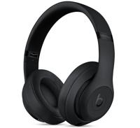Beats Studio3 Draadloze Over-Ear Koptelefoon Mat Zwart - thumbnail