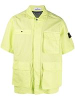 Stone Island chemise à poches plaquées - Jaune