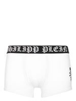 Philipp Plein boxer à logo imprimé - Blanc - thumbnail