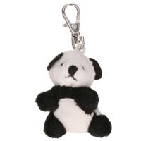 Sleutelhanger panda - pluche panda knuffel dier - 5 cm - tas clips