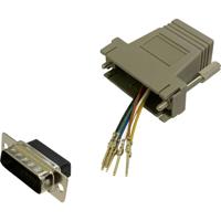 BKL Electronic 10121121 Adapter D-sub stekker 15-polig - RJ45-bus 1 stuk(s) Single - thumbnail