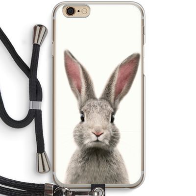 Daisy: iPhone 6 / 6S Transparant Hoesje met koord