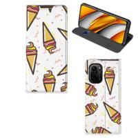 Xiaomi Mi 11i | Poco F3 | Flip Style Cover | Icecream
