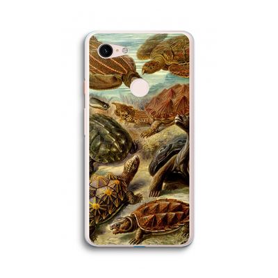 Haeckel Chelonia: Google Pixel 3 XL Transparant Hoesje