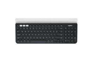 Logitech K780 toetsenbord RF-draadloos + Bluetooth QWERTY US International Zwart, Wit