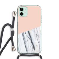 A touch of peach: iPhone 11 Transparant Hoesje met koord A touch of peach: iPhone 11 Transparant Hoesje met koord