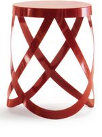 Cappellini tabouret à forme cylindrique - Rouge