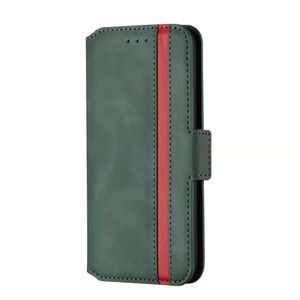 iPhone 11 Pro Max hoesje - Bookcase - Pasjeshouder - Portemonnee - Kunstleer - Groen