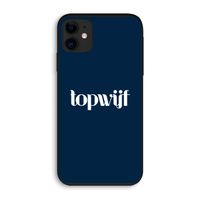 Topwijf Navy: iPhone 11 Biologisch afbreekbaar hoesje