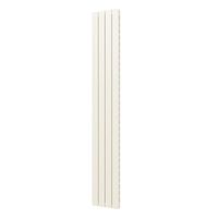Designradiator Plieger Cavallino Retto Dubbel 905 Watt Middenaansluiting 200x29,8 cm Pergamon