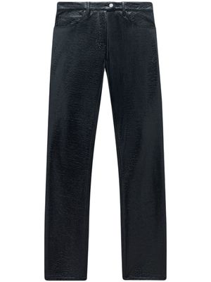 Courrèges pantalon Reedition à coupe cinq poches - Noir