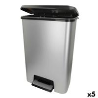 Vuilnisemmer Curver Grijs Plastic 50 L (5 Stuks)
