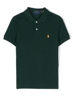 Ralph Lauren Kids polo en coton à motif Polo Pony - Vert