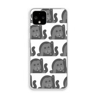 Cats: Pixel 4 Transparant Hoesje