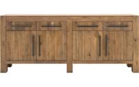 Goossens Dressoir Roots, 4 deuren 4 laden
