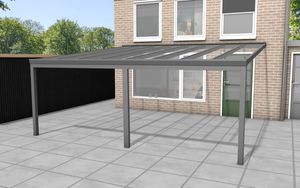YARD Outdoor Velvetline Veranda 600x400 cm aluminium - Glasdak- - Aluminium- YARD Outdoor