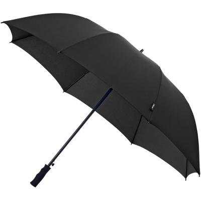 Falcone golfparaplu/stormparaplu - windproof - zwart - 120 cm - automaat