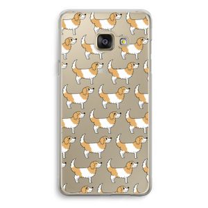 Doggy: Samsung Galaxy A3 (2016) Transparant Hoesje