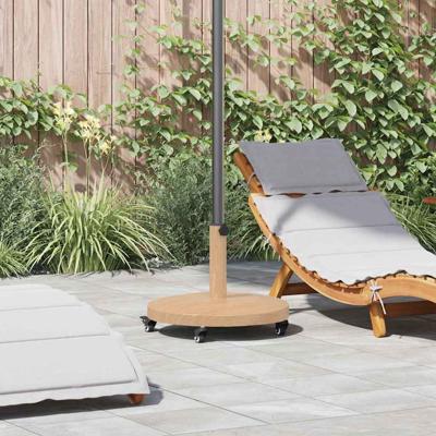 Buiten Parasolvoet Lichthout 48 x 48 x 32 cm Staal, Beton
