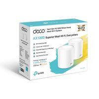 TP-Link Deco X20 (2-pack) Dual-band (2.4 GHz / 5 GHz) Wi-Fi 5 (802.11ac) Wit 4G - thumbnail