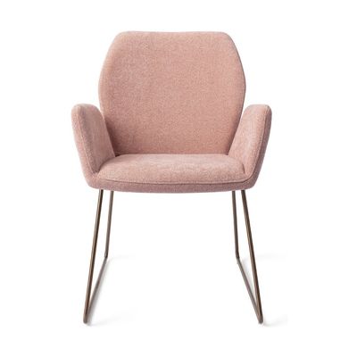 Jesper Home Misaki eetkamerstoel Anemone slide rose