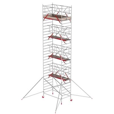 Altrex RS TOWER 42 rolsteiger | 10.20 m | 1.35 m | 2.45 m houten platform | Safe-Quick + schoren - TX420022