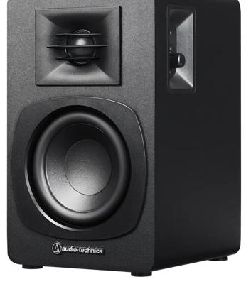 Audio-Technica AT-SP3X luidspreker 2-weg Zwart Bedraad en draadloos 30 W