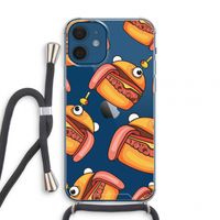 Hamburger: iPhone 12 mini Transparant Hoesje met koord