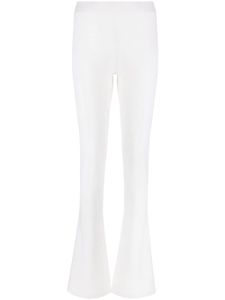 TOM FORD pantalon évasé en cachemire - Blanc