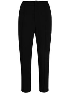 Dice Kayek pantalon en laine à taille haute - Noir