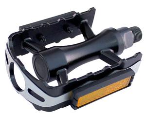 Union pedaal sp610 9/16" blister zwart/zilver