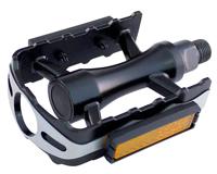 Union pedaal sp610 9/16" blister zwart/zilver