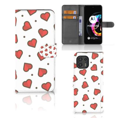 Motorola Edge 20 Lite | Telefoon Hoesje | Hearts