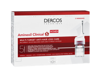 Vichy Dercos Aminexil Ampullen voor vrouwen met haarverlies - thumbnail