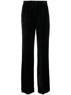 Ralph Lauren Collection pantalon en velours à coupe droite - Noir