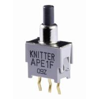 Knitter-Switch APE 1F APE 1F Druktoets 48 V DC/AC 0.05 A 1x aan/(aan) Moment (l x b) 9.5 mm x 5 mm 1 stuk(s) - thumbnail