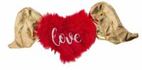 FOFOS LOVE ENGEL MET HART 12X2X7 CM