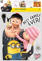 Despicable Me muursticker Best Family junior 50 x 70 cm 2-delig - thumbnail