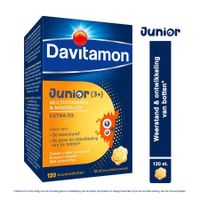 Davitamon Junior Multivitamine Vruchtensmaak 120 Kauwtabletten