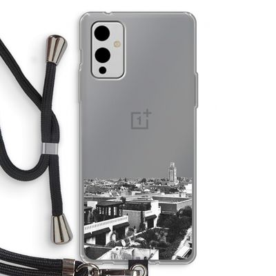 Marrakech Skyline : OnePlus 9 Transparant Hoesje met koord