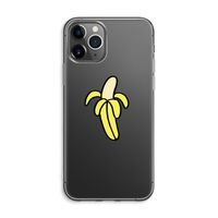 Banana: iPhone 11 Pro Max Transparant Hoesje