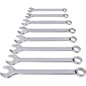 TOOLCRAFT 815082 Ring-steeksleutelset 8-delig Sleutelbreedte (metrisch) (alleen voor ADT) 8 - 19 mm Sleutelbreedte (inch) (alleen voor ADT) 1/2 - 11/16