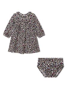 Michael Kors Kids robe à imprimé léopard - Multicolore