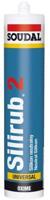 Soudal silirub 2 | siliconenkit | buff | 300 ml - 105961